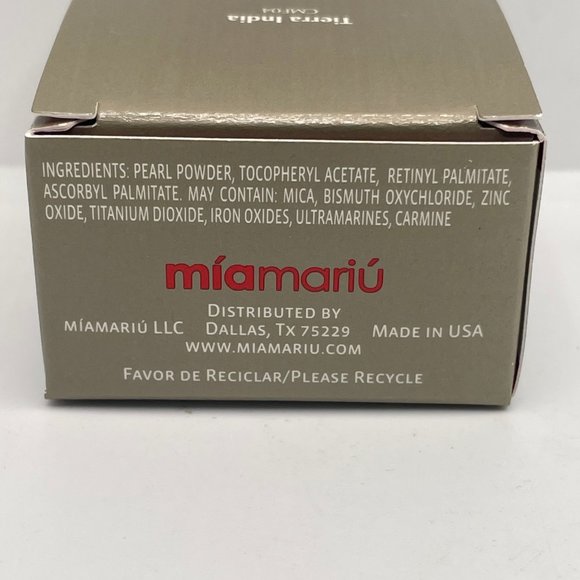 Mia Mariu Mineral Loose Powder Foundation Tierra India - Picture 4 of 5